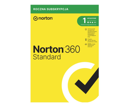 Program antywirusowy NortonLifeLock 360 Standard 1st. (24m) ESD